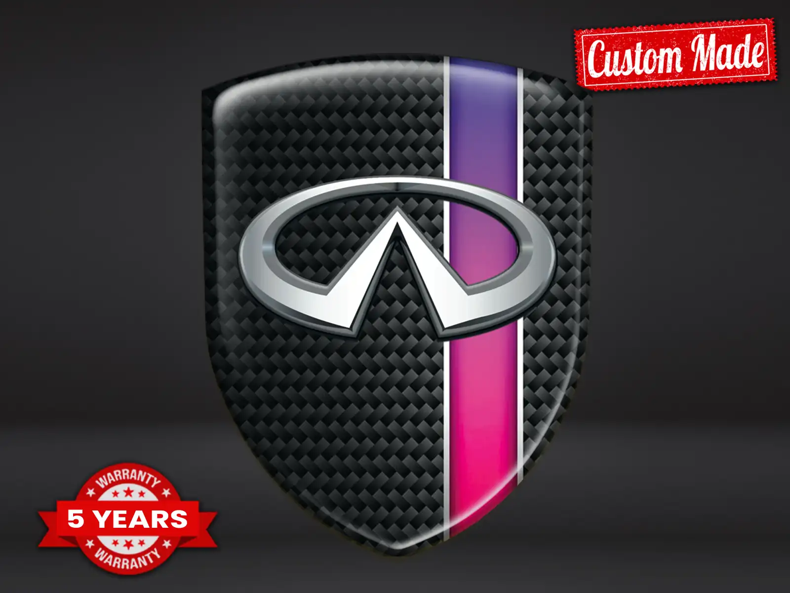 Infiniti Logo Silicone Auto Max Résistant Pro Stylé Max